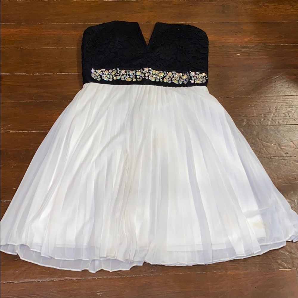 Black and White Dress